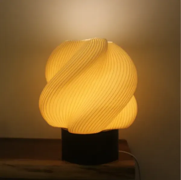 White_Modern_Ribbed_Textured_Table_Lamp