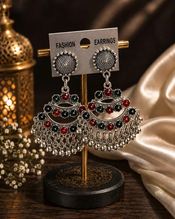 Oxidised_Silver_Chandbali_Jhumka_Earrings_For_Women