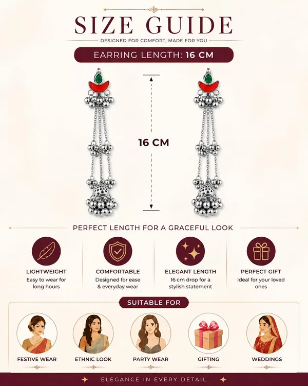 Silver_Toned_Oxidised_Jhumka_Earrings_For_Women