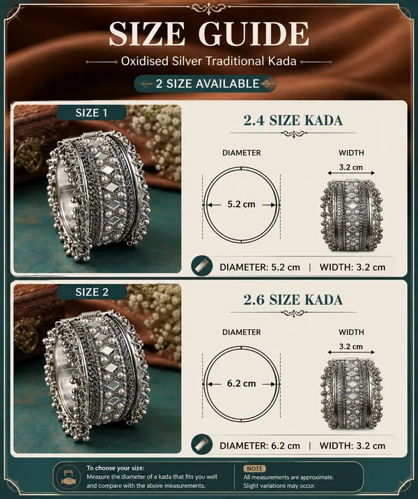 Silver_Tone_Embellished_Bangle_For_Women