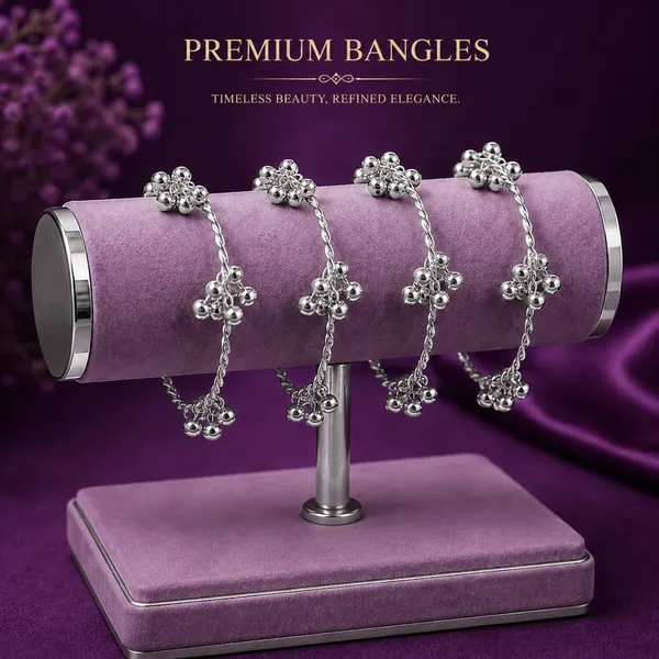 Silver_Tone_Charm_Bangles_Set_For_Women