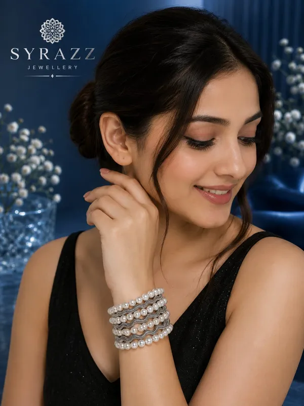 Silver_Pearl_Beaded_Stackable_Bracelet_Set_For_Women