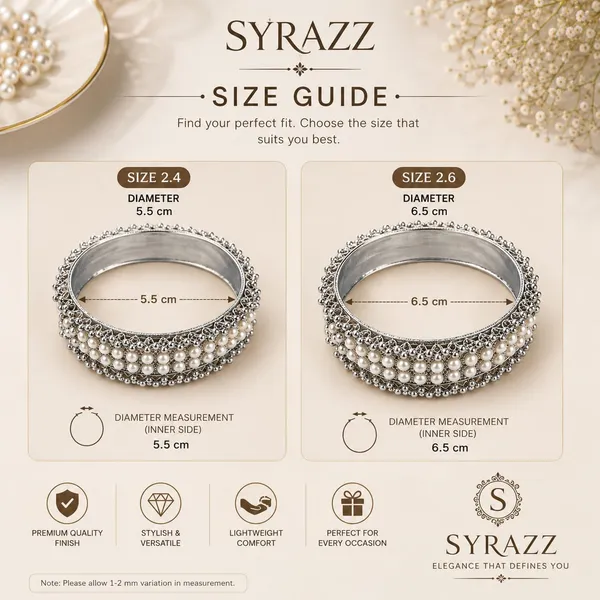Silver_Tone_Pearl_Studded_Bangle_For_Women