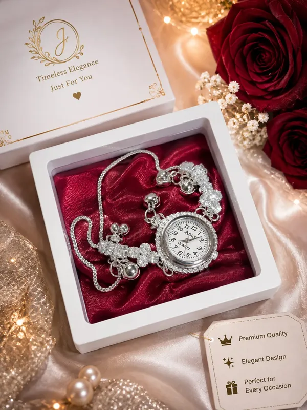 Silver_Analog_Bracelet_Watch_For_Women
