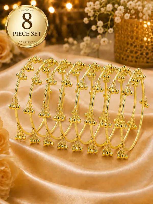 Gold_Traditional_Bangles_Set_For_Women