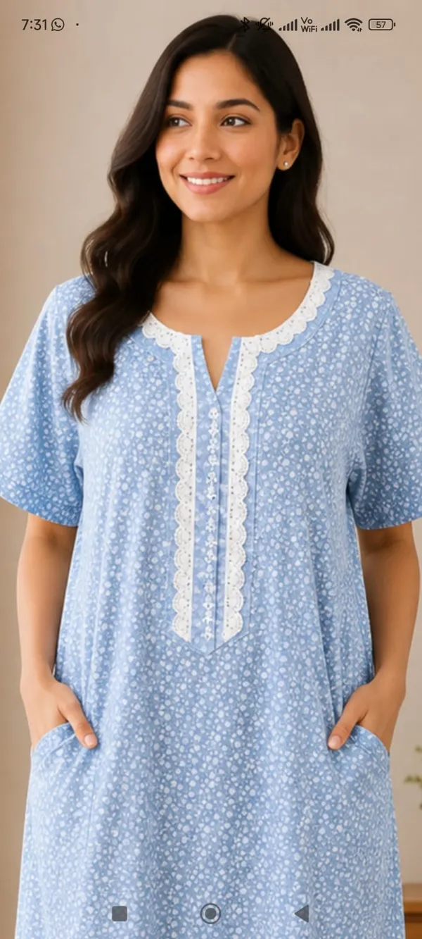 Blue_Cotton_Printed_Relaxed_Fit_Nighty_For_Women