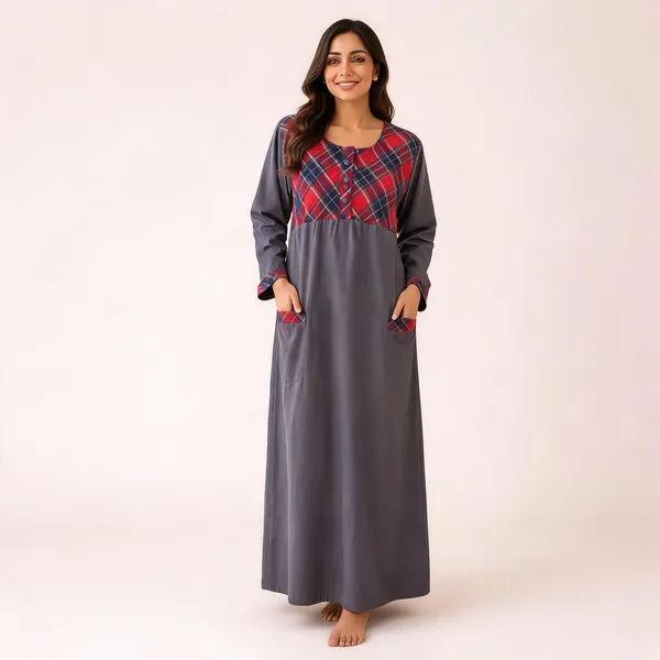 Grey_Cotton_Satin_Relaxed_Fit_Full_Length_Nighty_For_Women
