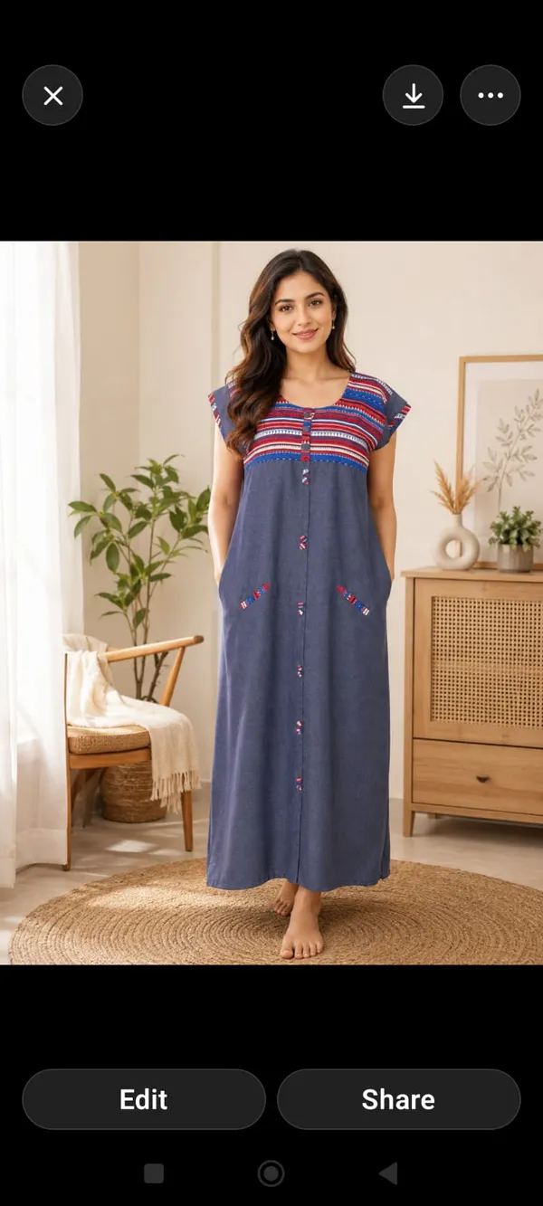 Blue_Cotton_Satin_Printed_Relaxed_Fit_Nighty_For_Women