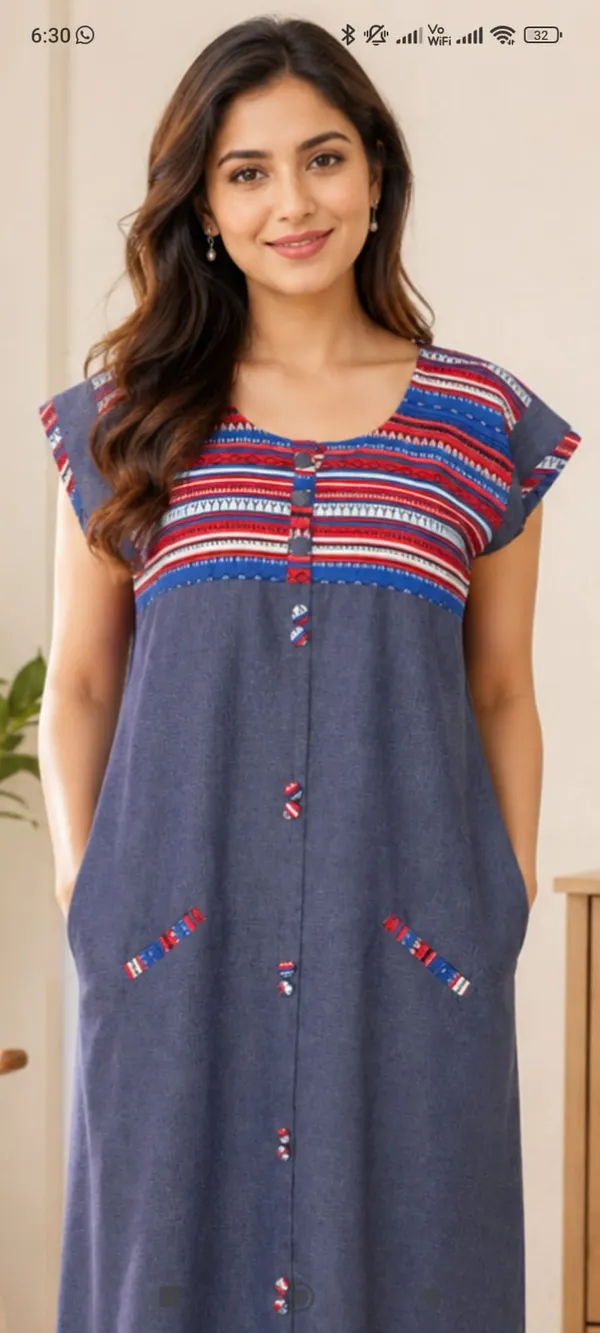 Blue_Cotton_Satin_Printed_Relaxed_Fit_Nighty_For_Women