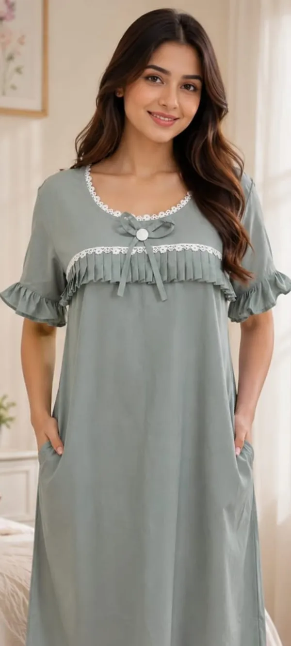 Grey_Cotton_Satin_Relaxed_Fit_Nighty_For_Women