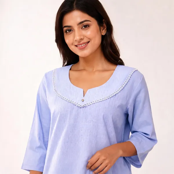 Lavender_Cotton_Relaxed_Fit_Lace_Neck_Nighty_For_Women