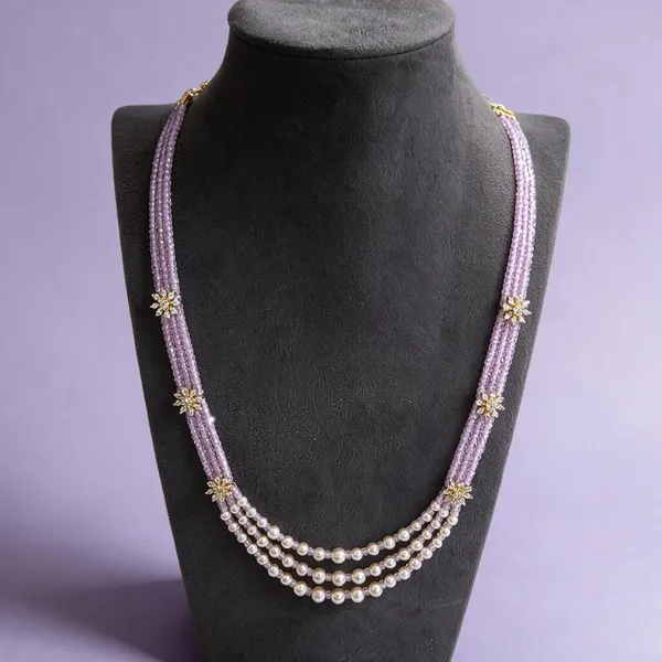Light_Pink_Brass_Ad_Beads_3-Line_Mala_For_Women