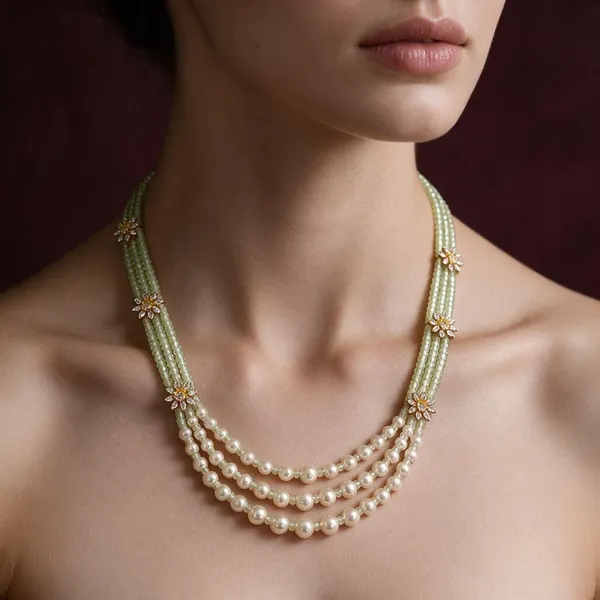 Pastel_Green_Brass_Ad_Beads_3-Line_Mala_For_Women