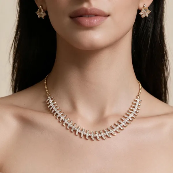 Golden_Brass_Cz_Jerry_Necklace_Set_For_Women