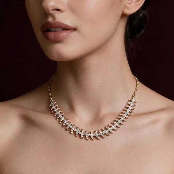 Golden_Brass_Cz_Jerry_Necklace_Set_For_Women