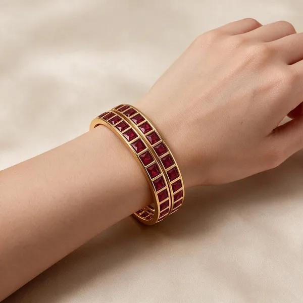 Ruby_Stone_Square_Brass_Bangles_For_Women