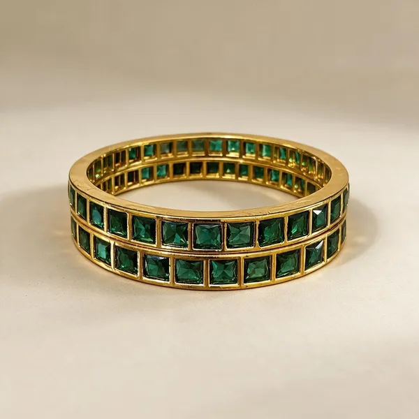 Green_Stone_Square_Brass_Bangles_For_Women