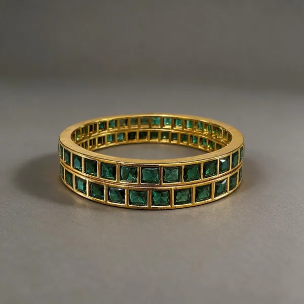 Green_Stone_Square_Brass_Bangles_For_Women