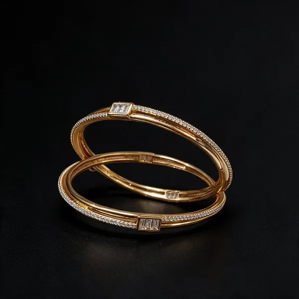 Golden_Brass_Cz_Stone_Classic_Bangles_For_Women