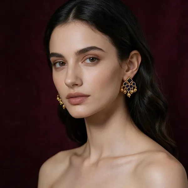 Golden_Brass_Pink_Jadau_Stone_Hanging_Earrings_For_Women