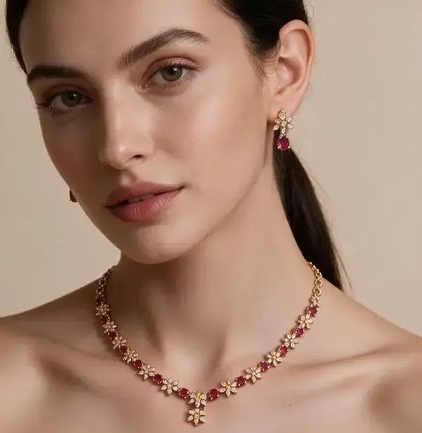 Golden_Brass_Star_Design_Ad_Ruby_Necklace_Set_For_Women