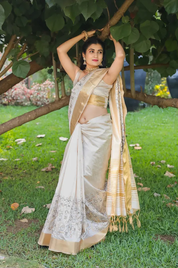 Off_White_Assam_Silk_Tribal_Woven_Design_Saree_For_Women