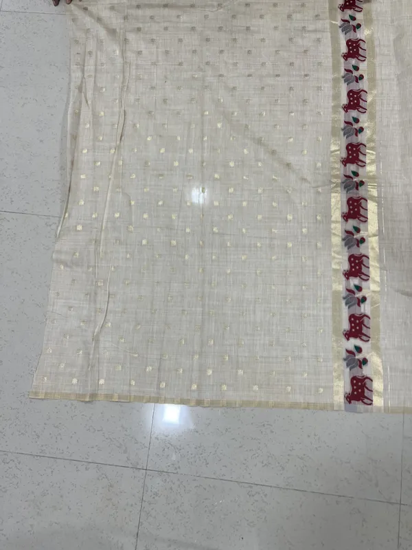 Cream_Sheer_Embellished_Saree_for_Women