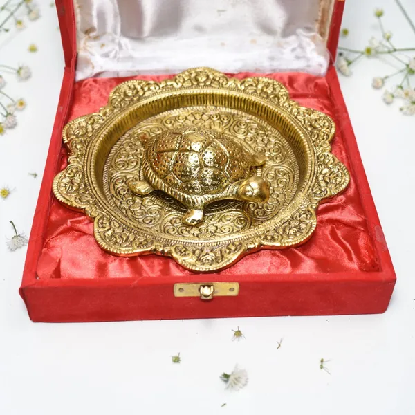 Metal_Tortoise_Decorative_Plate_-_Home_Décor_Showpiece