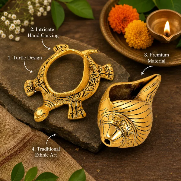 Metal_Traditional_Turtle_Design_Diya