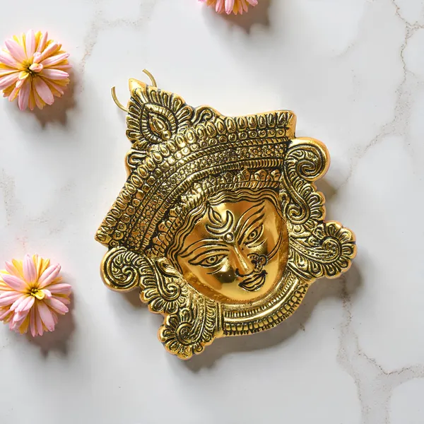 Metal_Traditional_Durga_Maa_Face_Wall_Hanging