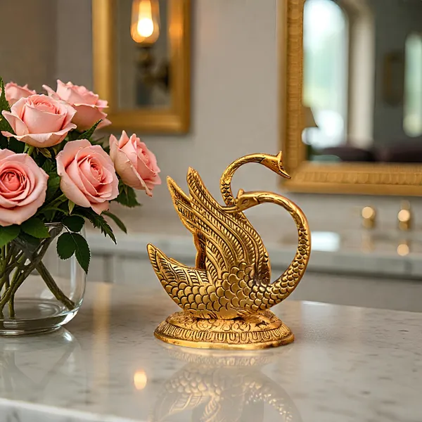Gold_Finish_Swan_Decorative_Figurine