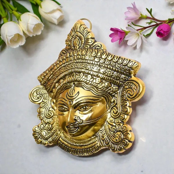Metal_Traditional_Durga_Maa_Face_Wall_Hanging