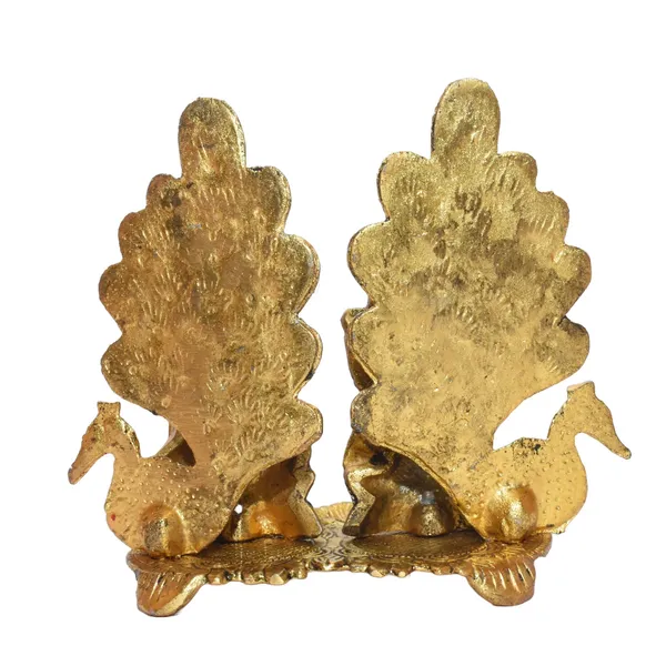 Gold-Tone_Lakshmi_Ganesha_Peacock_Religious_Idol