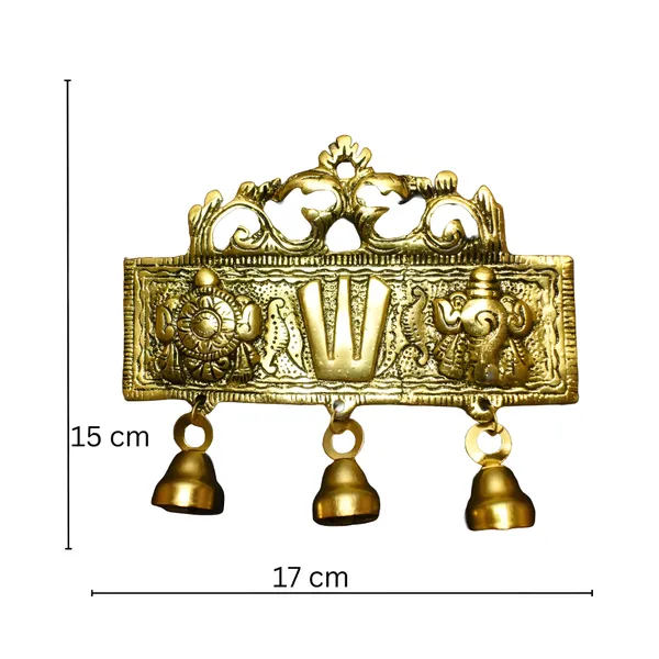 Aluminium_Traditional_Vishnu_Chakra_Wall_Hanging_Bells