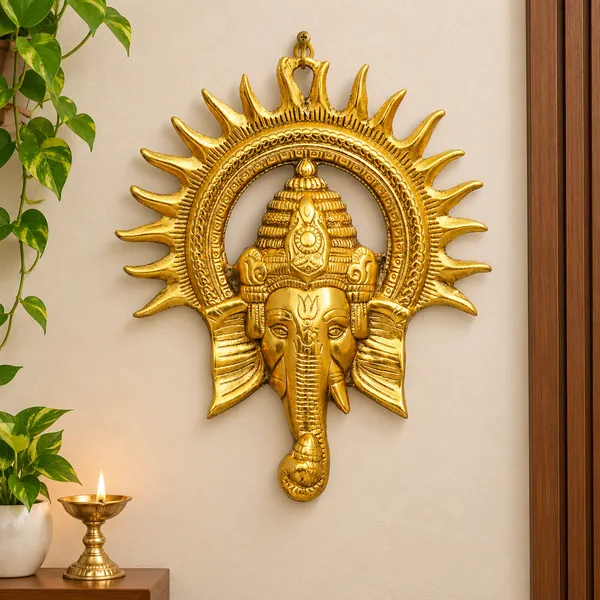 Kiran_Ganesh_Wall_Hanging_Showpiece_|_Decorative_Ganesh_Idol_for_Home,_Temple_&_Office_|_Wall_Decor_for_Living_Room_&_Entrance_|_Spiritual_Home_Decoration_Gift