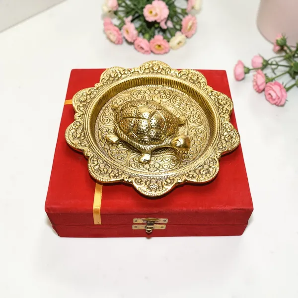 Metal_Tortoise_Decorative_Plate_-_Home_Décor_Showpiece