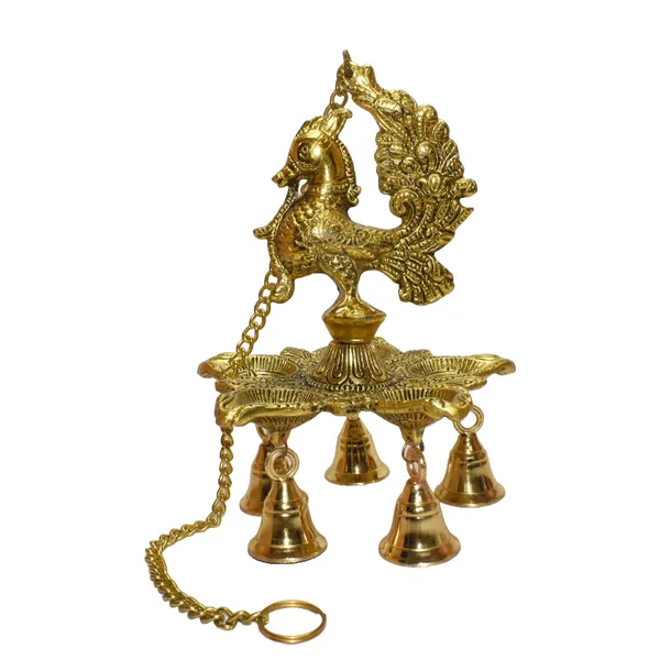 Brass_Traditional_Peacock_Hanging_Diya_Lamp