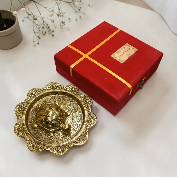 Metal_Tortoise_Decorative_Plate_-_Home_Décor_Showpiece