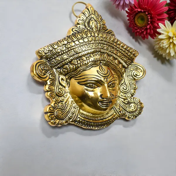 Metal_Traditional_Durga_Maa_Face_Wall_Hanging