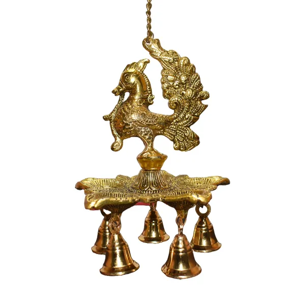 Brass_Traditional_Peacock_Hanging_Diya_Lamp