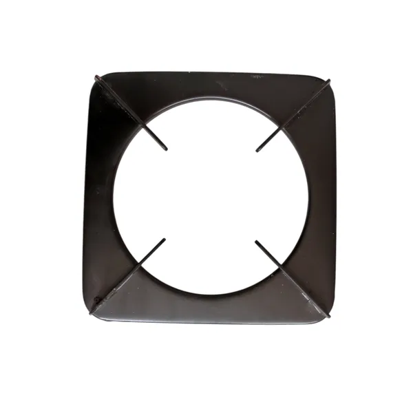 Mild_Steel_Black_Square_Gas_Stove_2_Burner_Pan_Support_Ring_Set_-_Pack_Of_2