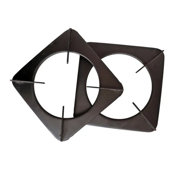 Mild_Steel_Black_Square_Gas_Stove_2_Burner_Pan_Support_Ring_Set_-_Pack_Of_2