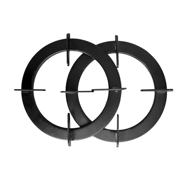 Mild_Steel_Black_Round_Gas_Stove_3_Burner_Pan_Support_Ring_Set