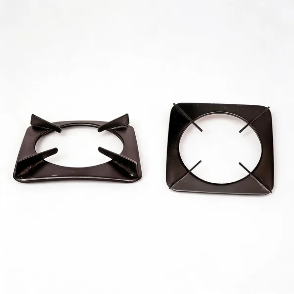 Mild_Steel_Black_Square_Gas_Stove_2_Burner_Pan_Support_Ring_Set_-_Pack_Of_2