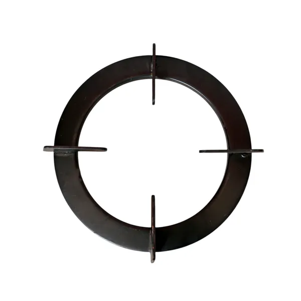 Mild_Steel_Black_Round_Gas_Stove_3_Burner_Pan_Support_Ring_Set