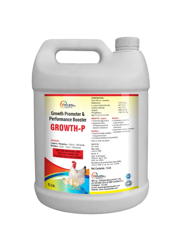 Vitasta_Growth-P_Poultry_Feed_Supplement_5_L