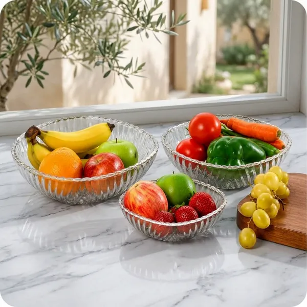 Elegent_Crystal-Style_Decorative_3-Pcs_Serving_Set
