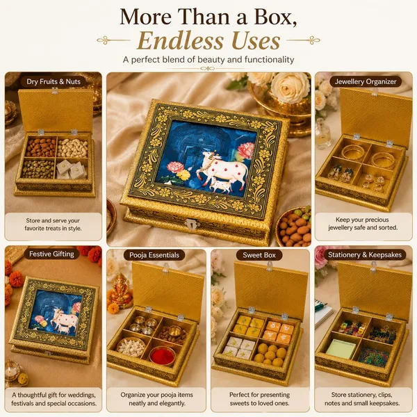 Decorative_Wooden_Dry_Fruit_with_4_Compartments_|_Handcrafted_Oxidized_Meenakari_Design