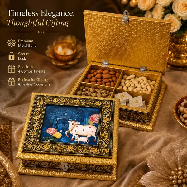 Decorative_Wooden_Dry_Fruit_with_4_Compartments_|_Handcrafted_Oxidized_Meenakari_Design