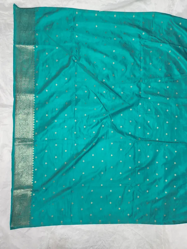 Turquoise_Woven_Traditional_Saree_for_Women